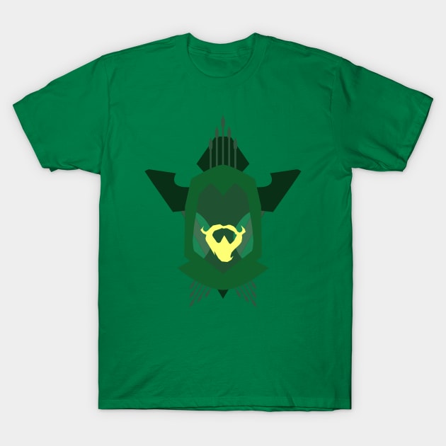 The Emerald Archer - Green Arrow T-Shirt by smorrisCreations